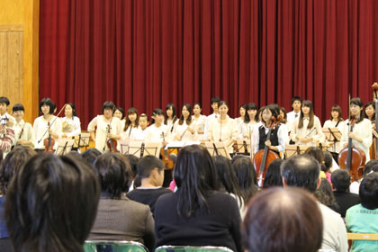 久重小学校での演奏会２